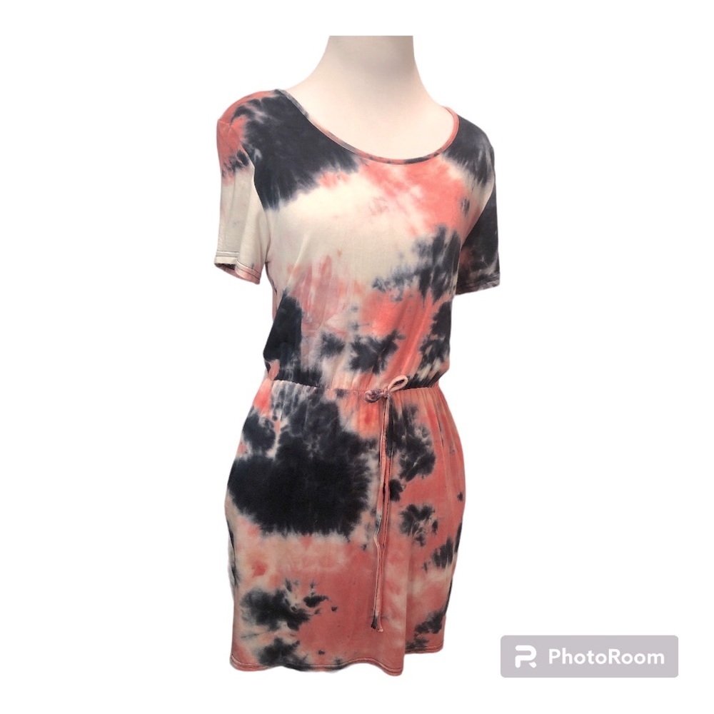 Simply southern Tie dye mini T-shirt dress-size small